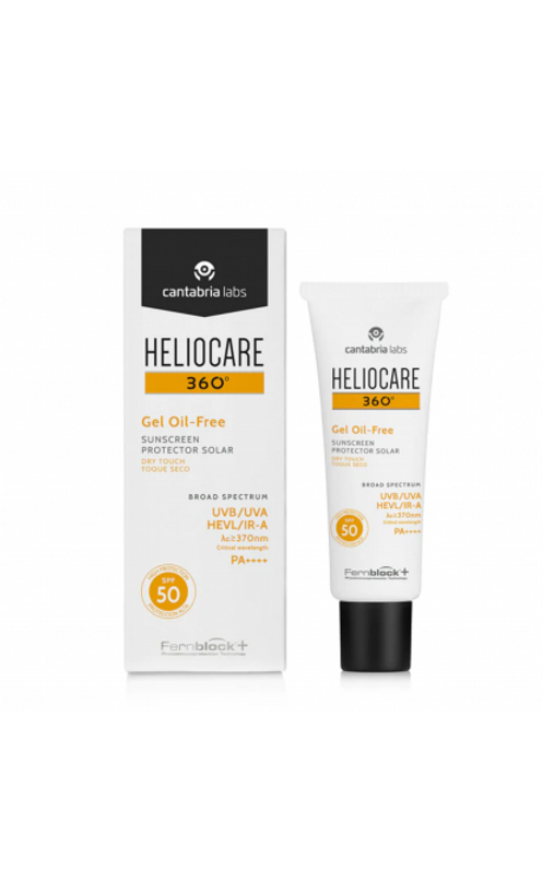 HELIOCARE 360 COLOR OIL-FREE APSAUGINIS GELIS NUO SAULĖS SPF 50+, 50ML