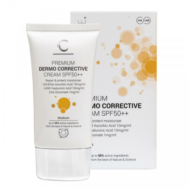 Clinicare PREMIUM Dermo Corrective Cream SPF50/ Koreguojamasis kremas SPF50++