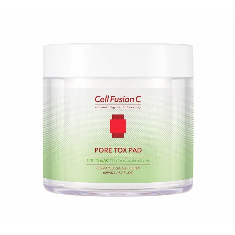 Cell Fusion C Poras sutraukiantis ir drėkinantis tonikas „Pore Tox Pad“